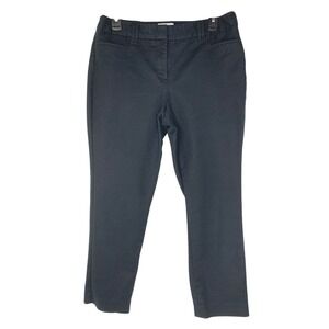 Charter Club Women's Classic Fit Slim Ankle Pants Size 12 Petite Black